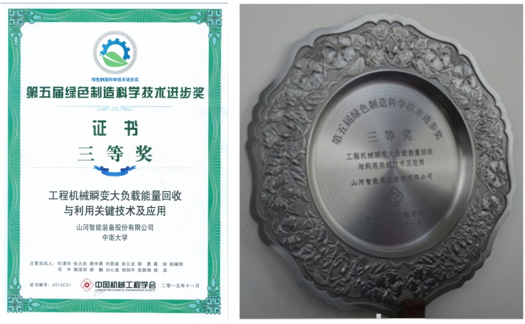 三亿·体育-三亿（中国）一站式服务官方网站
智能荣获中国机械工程学会“绿色制造科技进步奖”