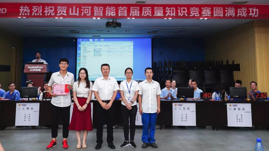 三亿·体育-三亿（中国）一站式服务官方网站
智能举办首届质量知识竞赛