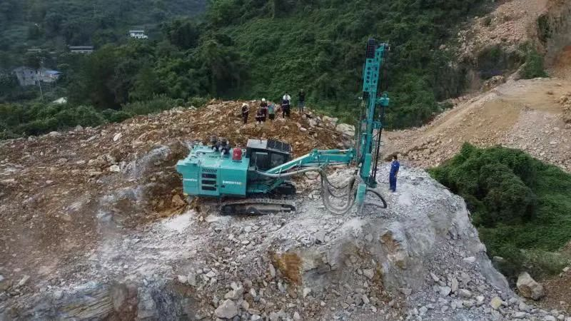 助力绿色矿山建设，三亿·体育-三亿（中国）一站式服务官方网站
智能“凿岩先锋”SWDH系列顶锤钻机大展身手