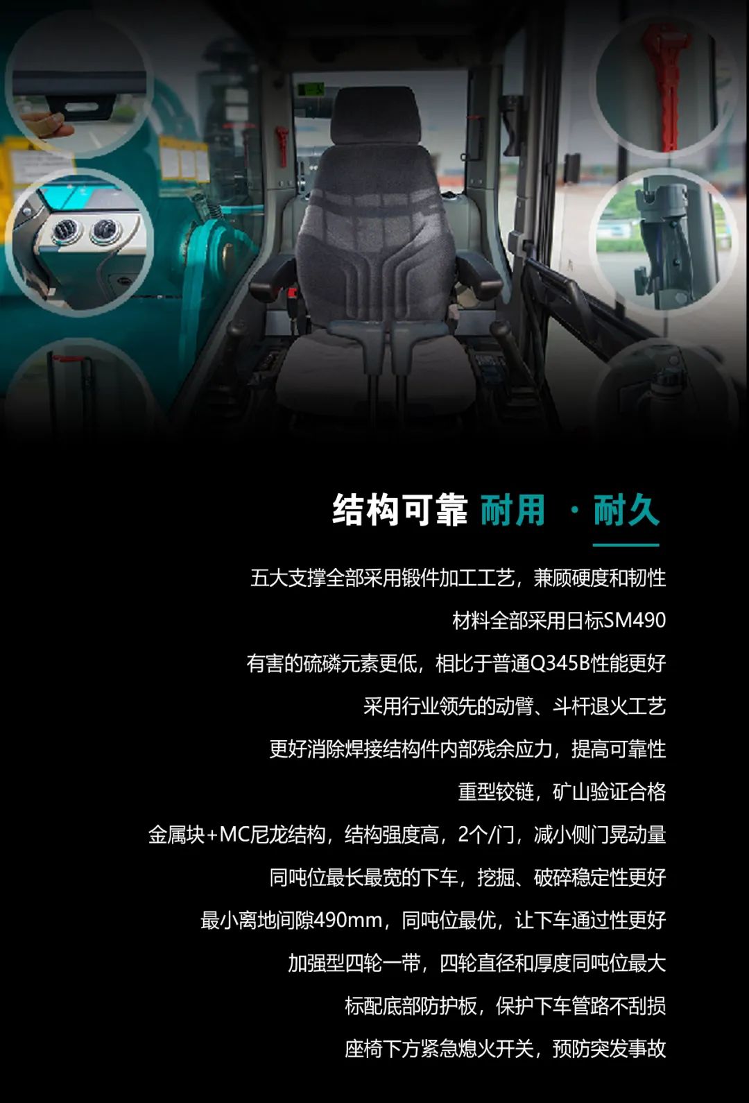 一图读懂 | 高配、高效！三亿·体育-三亿（中国）一站式服务官方网站
智能新一代26吨级挖掘机助您“掘”胜千里