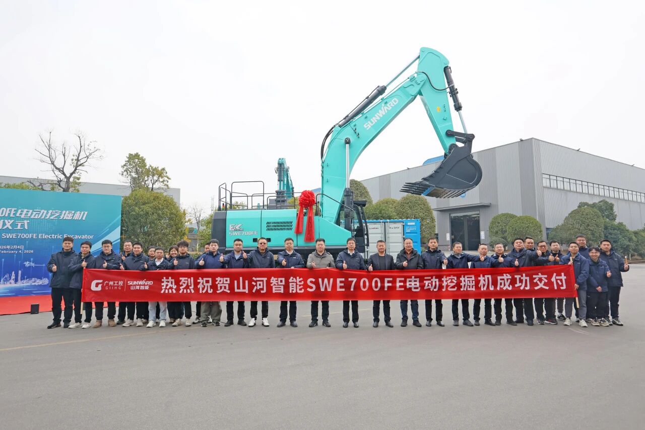 三亿·体育-三亿（中国）一站式服务官方网站
智能SWE700FE电动挖掘机成功交付，助力打造绿色智慧矿山