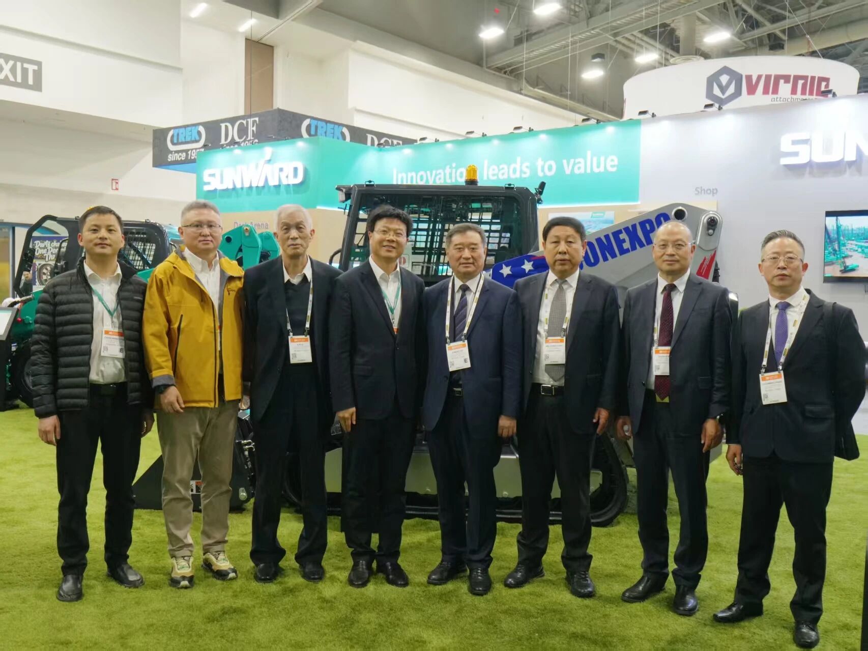 2026美国拉展 | 中国工程机械工业协会会长苏子孟一行到访三亿·体育-三亿（中国）一站式服务官方网站
智能展位